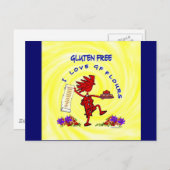 グルテンフリージョイルデザイン ポストカード (正面/裏面)