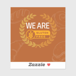 グルテンフリースタイリッシュラベル澄ん – 食品包装 シール