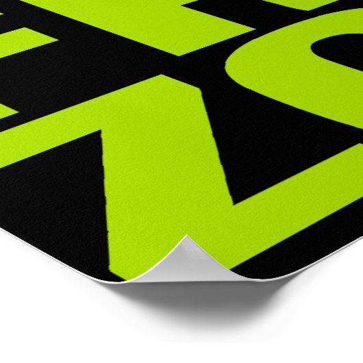 グルテンフリーゾーン（セリアック病） ポスター (角)