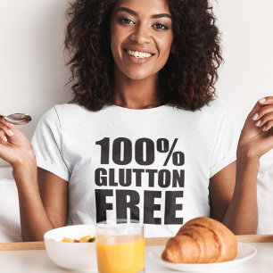 グルテンフリーダイエット ユーモア Tシャツ
