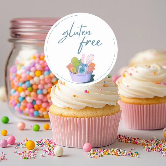 グルテンフリーベーカリーシール ラウンドシール