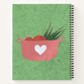 グルテンフリーレシピアイディアコエリアック食品プランナー ノートブック (裏面)