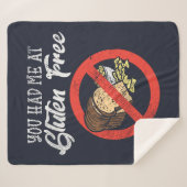 グルテンフリー私のノベルティ シェルパブランケット (正面(横))