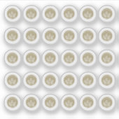 グルテンフリー結婚の座席表の食事の選択 シール (正面)