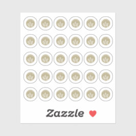 グルテンフリー結婚の座席表の食事の選択 シール