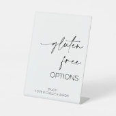 グルテンフリー結婚オプション 台座サイン (正面)