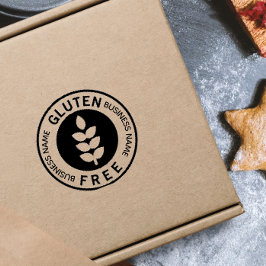 グルテンフリー食品ラベル ラバースタンプ