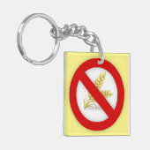 グルテンフリー&ローヴィンItキーチェーン キーホルダー (正面左)