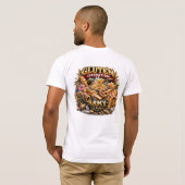 グルテン解放軍Tシャツ - グルテン自由！ Tシャツ (裏面フル)