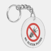 グルテン記号なし キーホルダー (正面左)