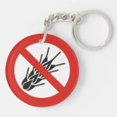 グルテン記号なし キーホルダー (裏面)