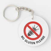 グルテン記号なし キーホルダー (正面)