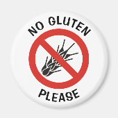 グルテン記号なし マグネット (正面)