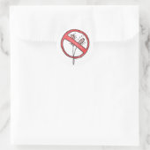 グルテン/小麦フリー禁止! ラウンドシール (バッグ)