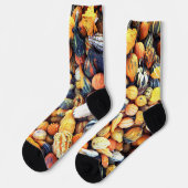 グルドカラフルC ソックス (左)