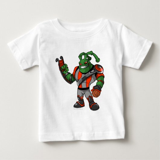 グルドヴィチュペッツ宇宙ステーションプレーヤー ベビーTシャツ (正面)