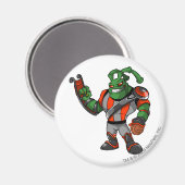 グルドヴィチュペッツ宇宙ステーションプレーヤー マグネット (正面/裏面)