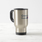 グルノーブル、フランス旅行/通勤マグ トラベルマグ (正面左)