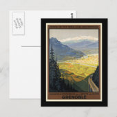 グルノーブル ポストカード (正面/裏面)