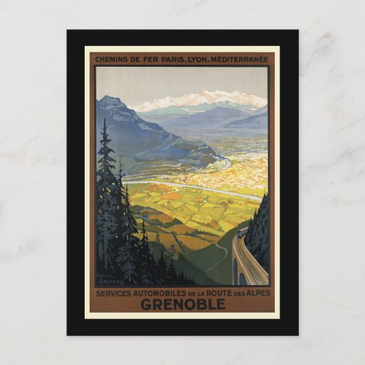 グルノーブル ポストカード (正面)