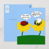 『グルピー・ビー・アンド・スミッテン・ラディバグ・ポストカード』 ポストカード (正面/裏面)