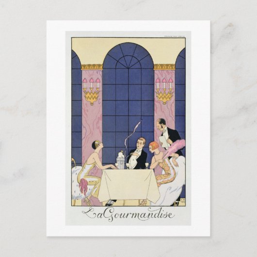 グルマン1920年～30年(合唱団プリント) ポストカード (正面)