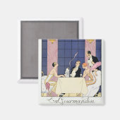 グルマン1920年～30年(合唱団プリント) マグネット (正面/裏面)