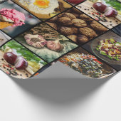 グルメの包装紙 ラッピングペーパー (角)