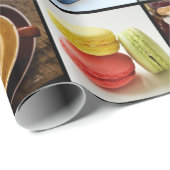 グルメの包装紙 ラッピングペーパー (ロールコーナー)