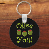 グルメオリーブユー キーホルダー (正面)