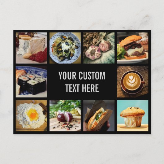 グルメカスタムはがき ポストカード (正面)