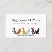 グルメカスタムドッグトリートベーカリー名刺 名刺 (正面)