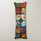 グルメカスタムモノグラム体枕 ボディピロー (裏面 (縦))