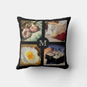 グルメカスタムモノグラム装飾用クッション1 クッション (裏面)