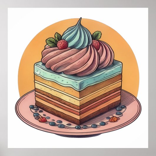 グルメケーキ ポスター (正面)