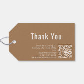 グルメケータリングギフトラベル ギフトタグ (裏面横)