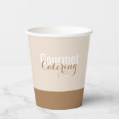 グルメケータリング 紙コップ (正面)