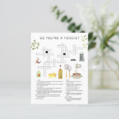 グルメシェフウォーターカラーレシピクロスワードパズル (スタンド正面)