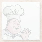 グルメシェフ ガラスコースター (裏面)