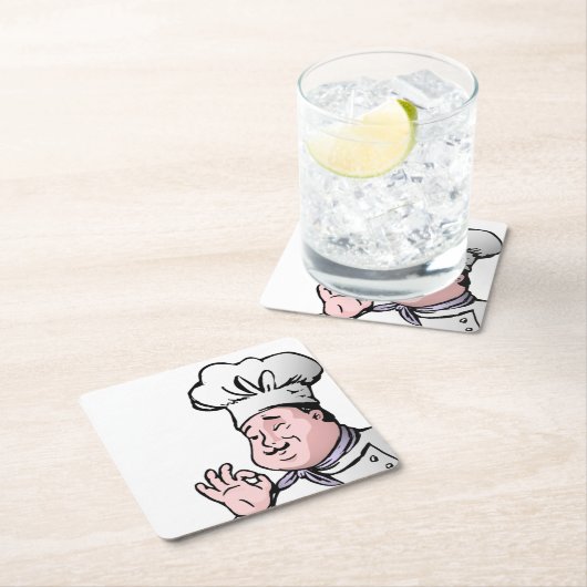 グルメシェフ スクエアペーパーコースター (インサイチュ)