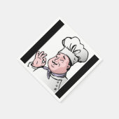 グルメシェフ スタンダードカクテルナプキン (角)