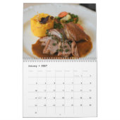 グルメシェフ 2027年カレンダー カレンダー (1月 2027)
