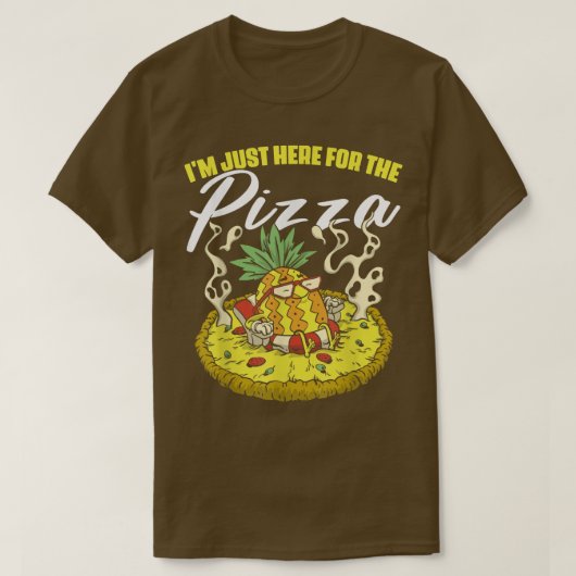 グルメスライスされたピザAピザ愛好家648 Tシャツ (デザイン正面)