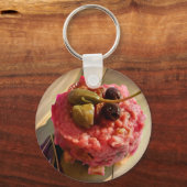 グルメタルタルキーチェイタリアンーン:料理しゃれている キーホルダー (裏面)