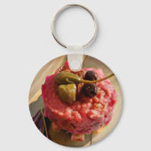 グルメタルタルキーチェイタリアンーン:料理しゃれている キーホルダー (裏面)