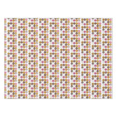 グルメドーナツショップブレックファーストフードドーナツプリント テーブルクロス (正面(横))