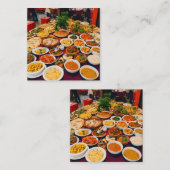 グルメパラダイス連絡カード コーリングカード (正面/裏面)