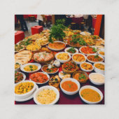 グルメパラダイス連絡カード コーリングカード (裏面)