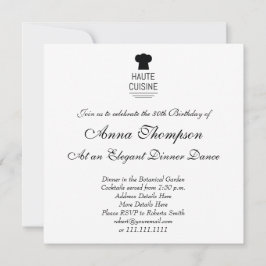 グルメフランスのオートクイジュニーズ 招待状