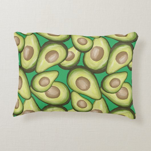 グルメフレッシュカットビーガンアバカドス アクセントクッション (裏面)
